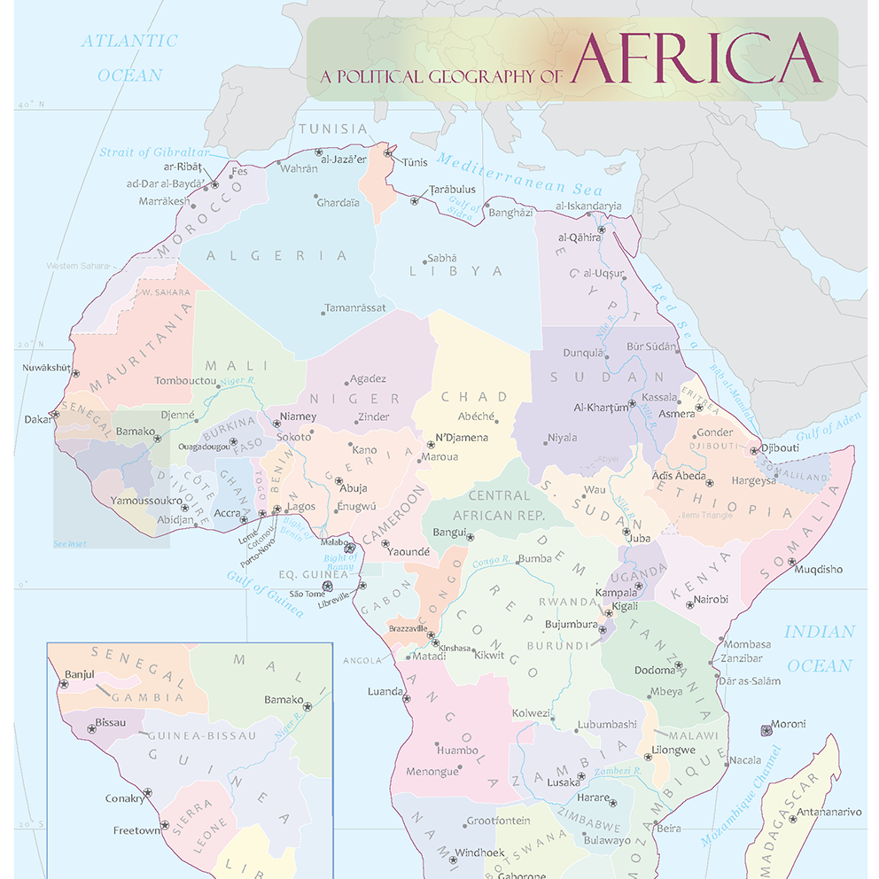 Africa Cultural Map